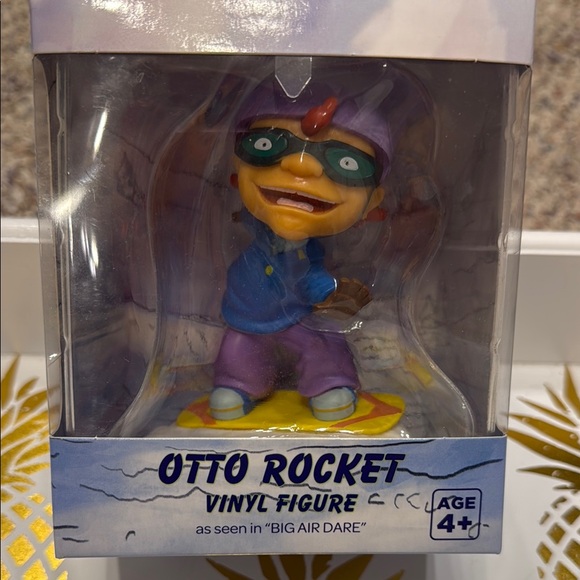 Nickelodeon Other - Nickelodeon Otto Rocket Vinyl Figure Big Air Dare